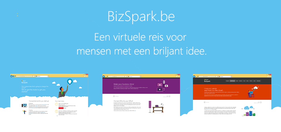 BizSpark - Virtuele reis voor ontwikkelaars